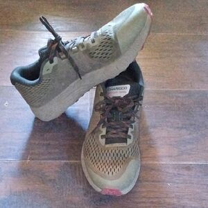Under Armour Men's Olive and Brown Athletic Shoes